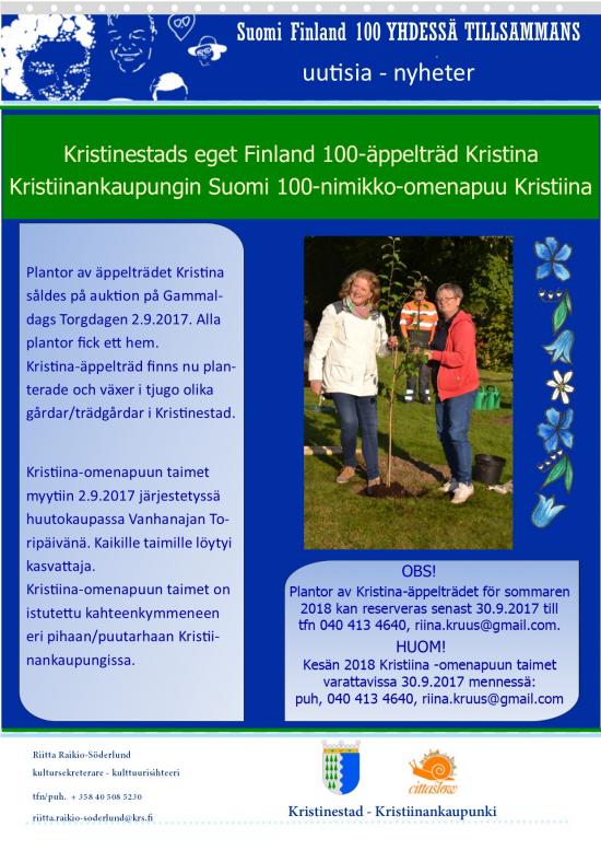 Reservation av Kristinaappel