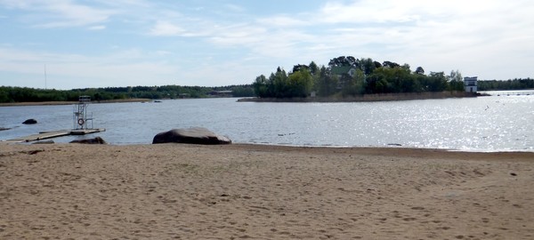Kuva Hiekkasärkän uimarannasta