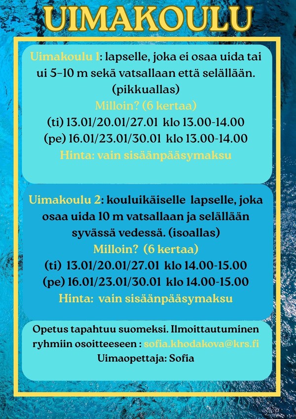 Uimakoulu lapsille tammikuu 2026 jpg