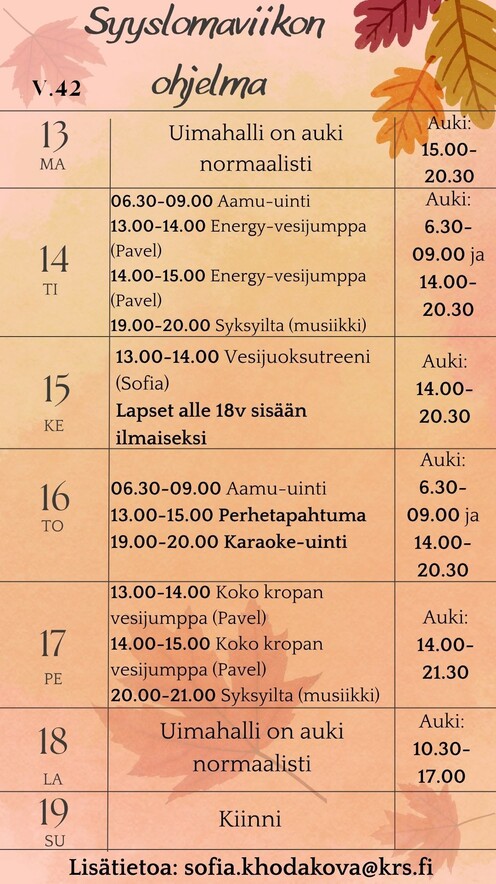 Syyslomaviikko 2025 NYTT