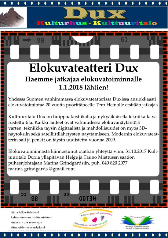 Bio Dux etsii jatkajaa