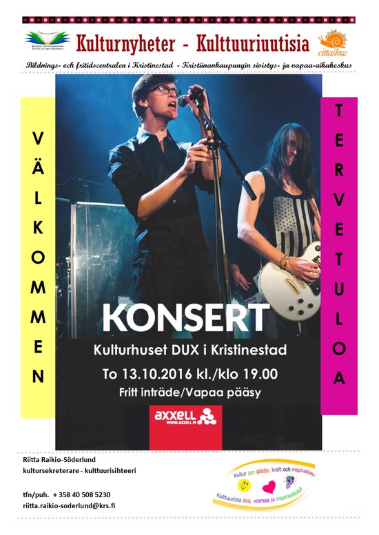 Elevkonsert 13.10.2016
