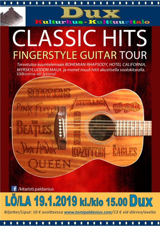 Fingerstyle guitar Tomi Paldanius