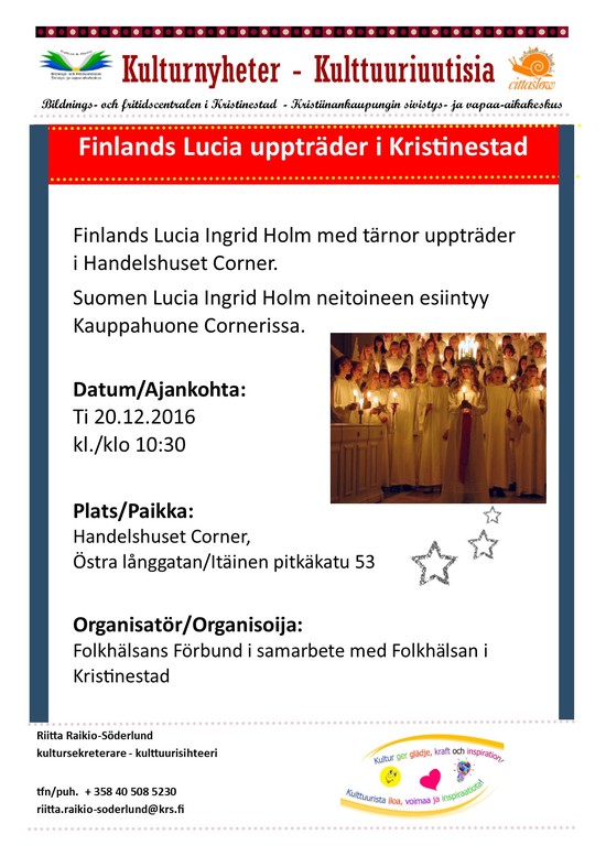 Finlands LUcia 2016