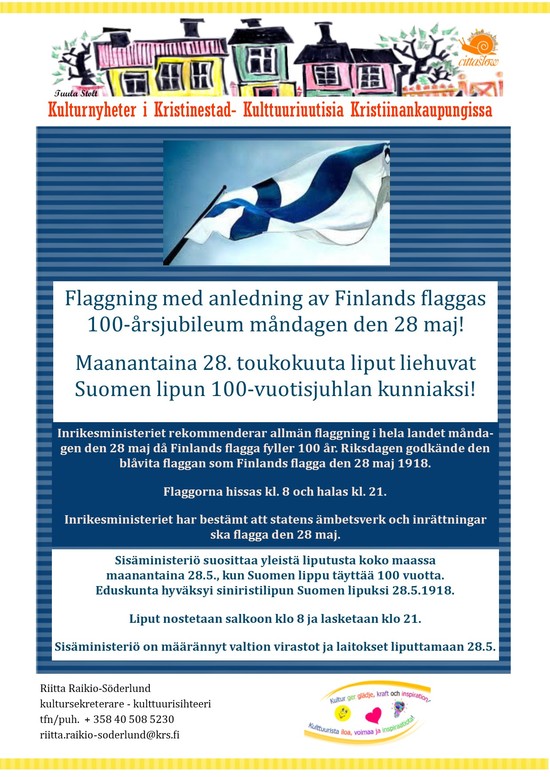 Finlands flagga