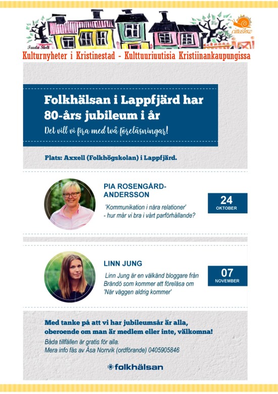 Folkhalsan 80 ars jubileum
