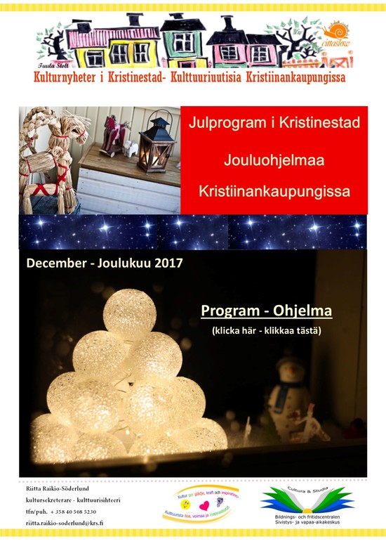 Jouluohjelma 2017 syksy