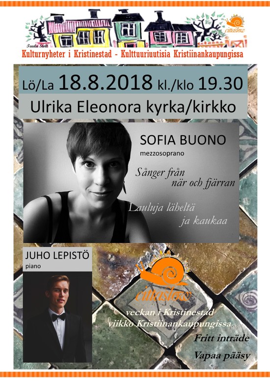 Konsert konsertti Sofia Buono et Juho Lepisto