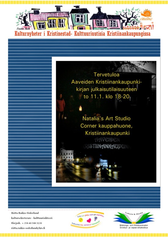 Natalia Kaleva kirjanjulkistus
