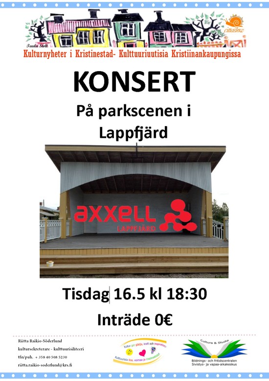 Parkkonsert AXXELL 2017