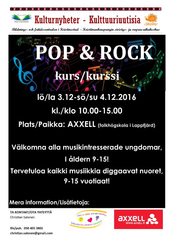 Pop Rock kurs2016