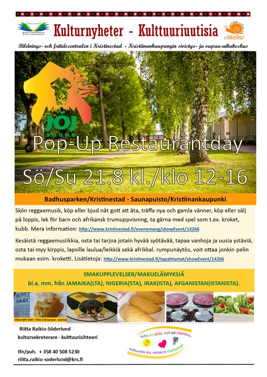 Pop Up ravintola