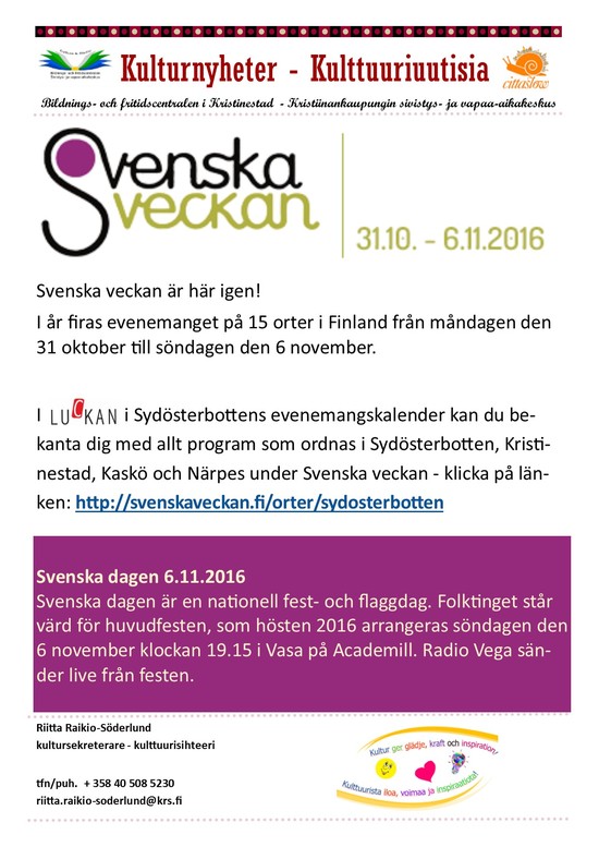 Svenska veckan 