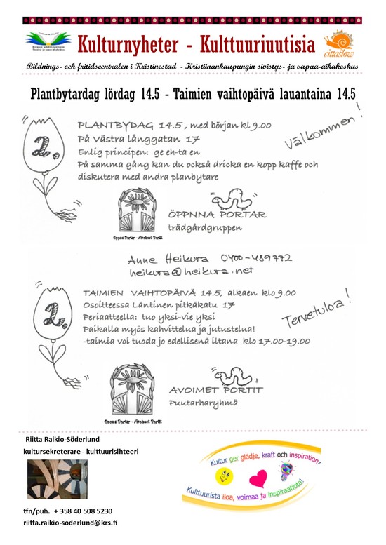 Taimien vaihtopaiva