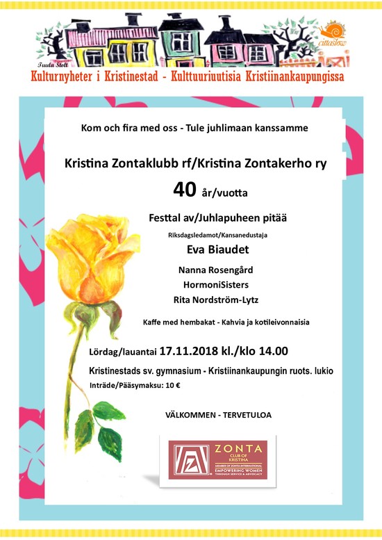 Zonta Klub Kristina 40 ar.