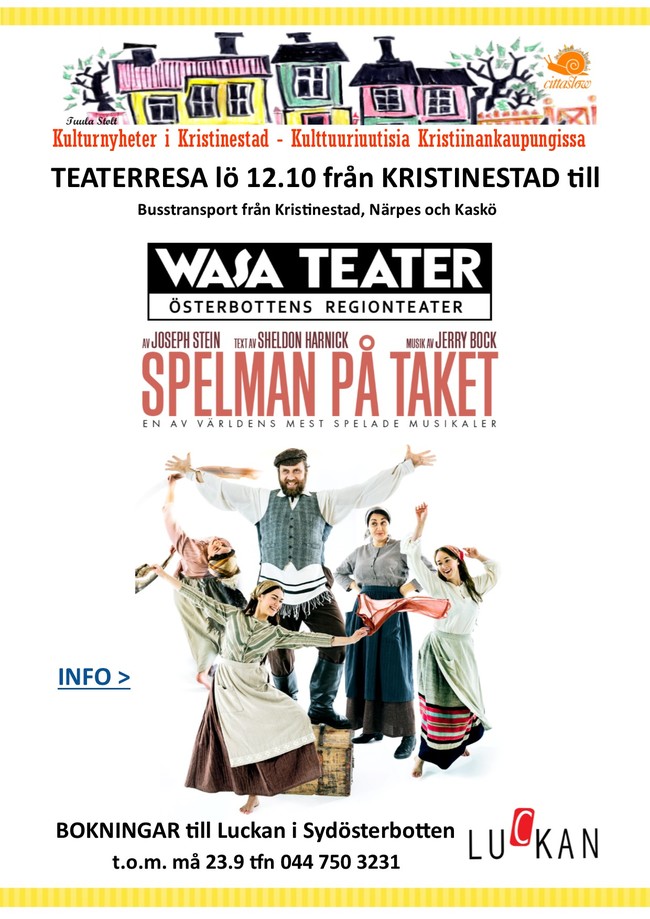 Spelman pa taket Wasa Teater