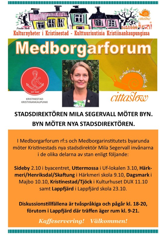 Medborgarforum hosten 2018