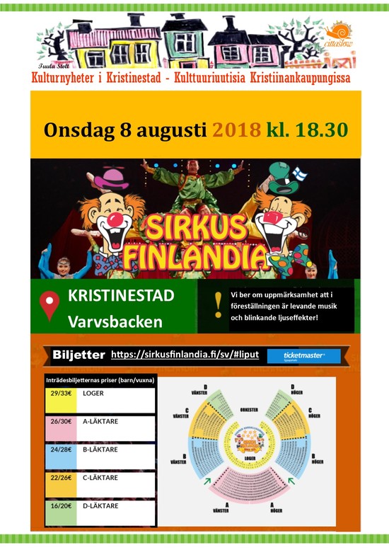 Sirkus Finlandia sve 2018pub