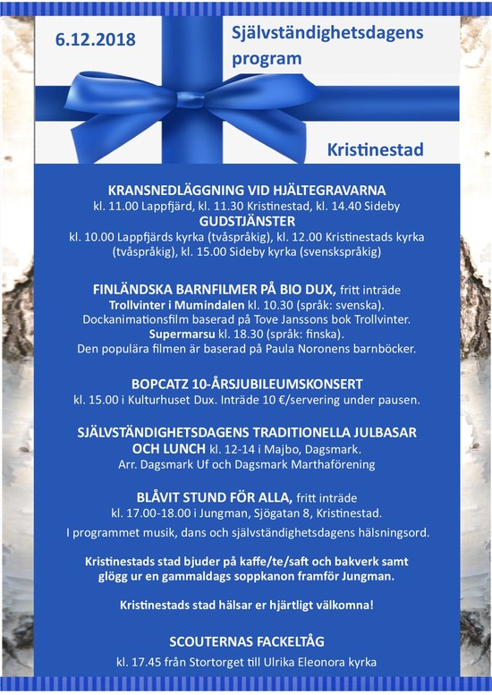 Sjalvstandighetsdagens program2