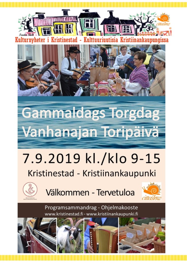 Gammaldags Torgdag Vanhanajan Toripaiva