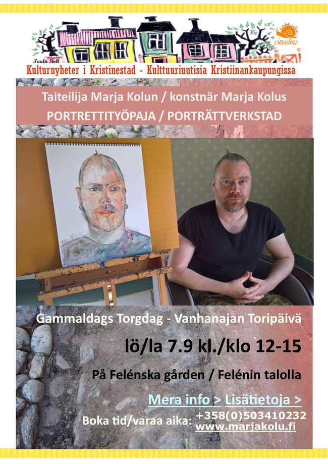 Portrattverkstad Portrettipaja