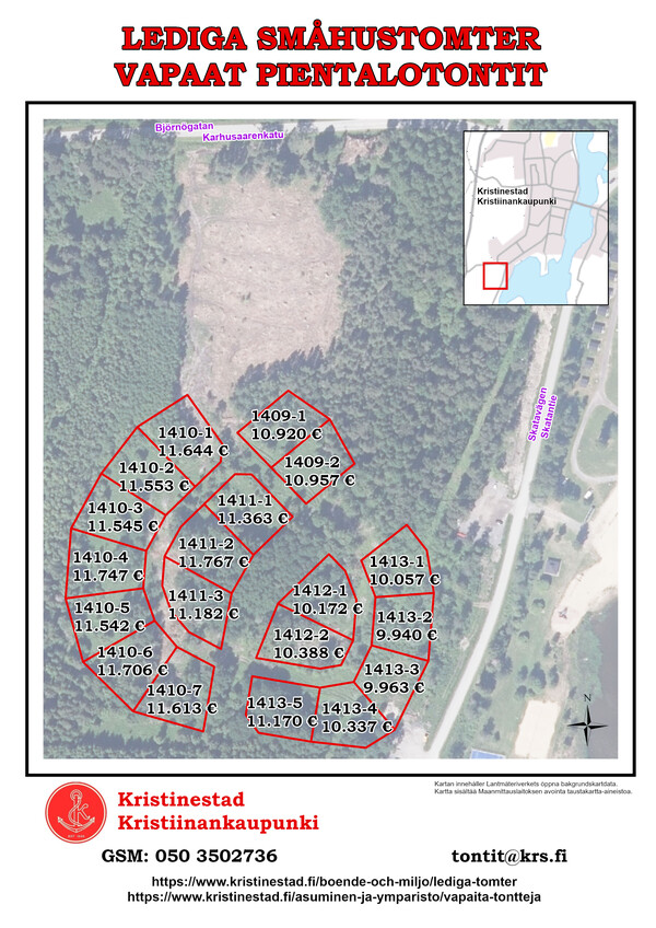 Lundvagen reklam smahustomter pris