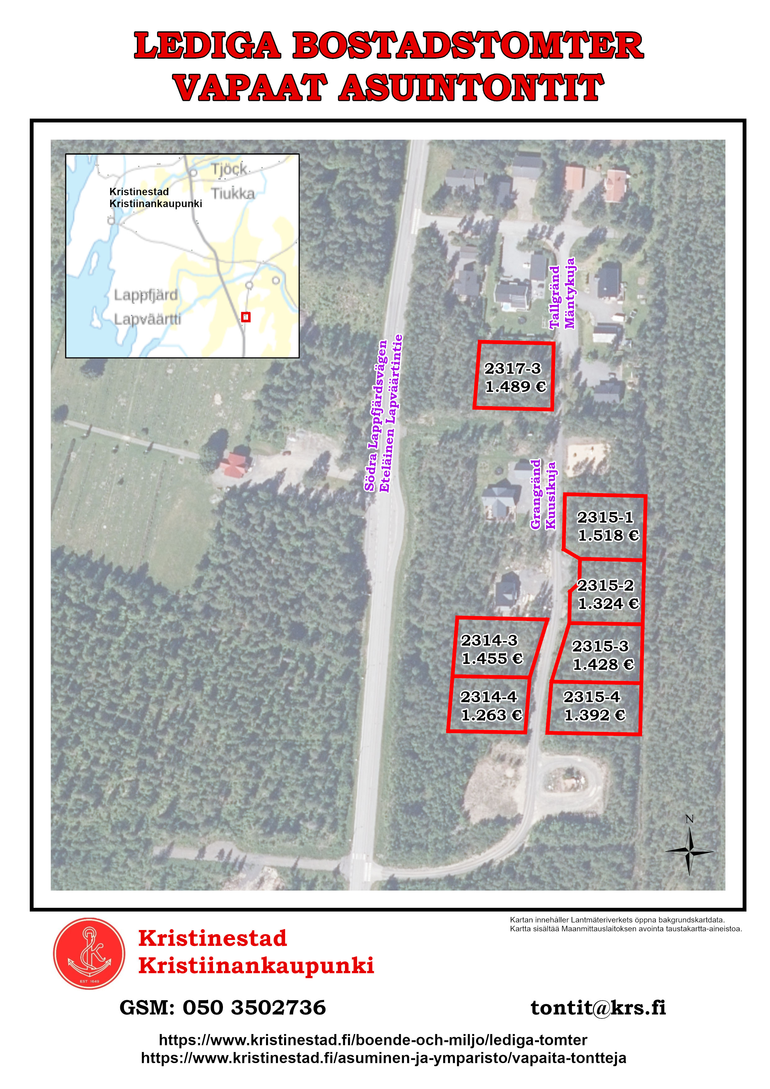 Tallgrand Grangrand reklamtavla