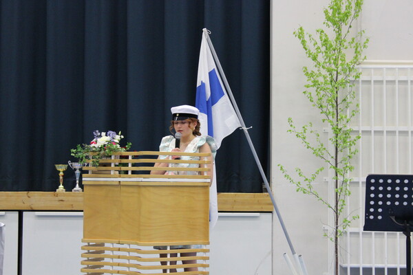 ylioppilaan puhe