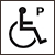 handikapparkering 50x50