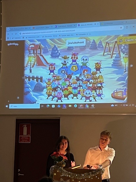 kahoot kilpailu