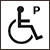 handikapparkering 50x50
