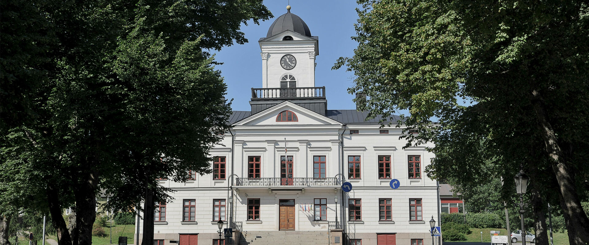 Rådhuset i Kristinestad.