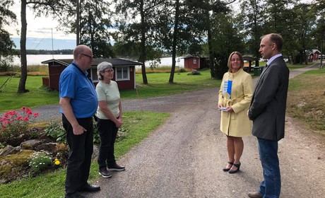 Kaupunki esitti tänään kiitoksensa Pukinsaaren leirintäalueen yrittäjille