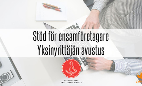 Yksinyrittäjätukea voi hakea syyskuun loppuun saakka