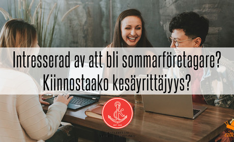 Uutuus! Kesäyritysseteli tarjoaa nuorille mahdollisuuden kokeilla yrittäjyyttä