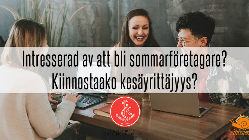 Uutuus! Kesäyritysseteli tarjoaa nuorille mahdollisuuden kokeilla yrittäjyyttä