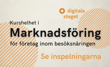 Se inspelningarna från marknadsföringskursen