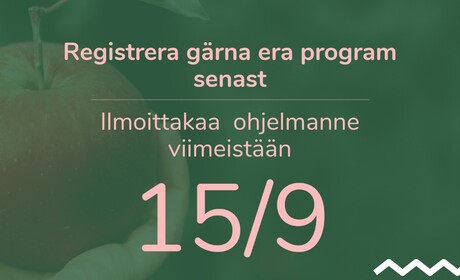 Kestävän kehityksen viikko 25.9.-1.10.2023 