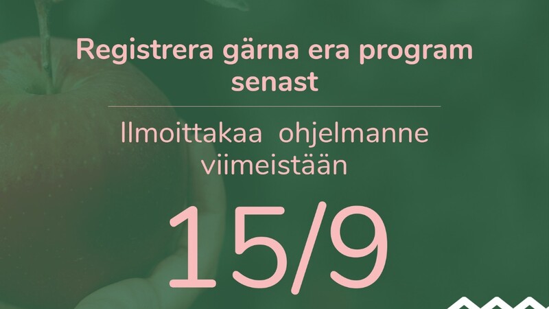 Hållbarhetsveckan 25.9-1.10.2023