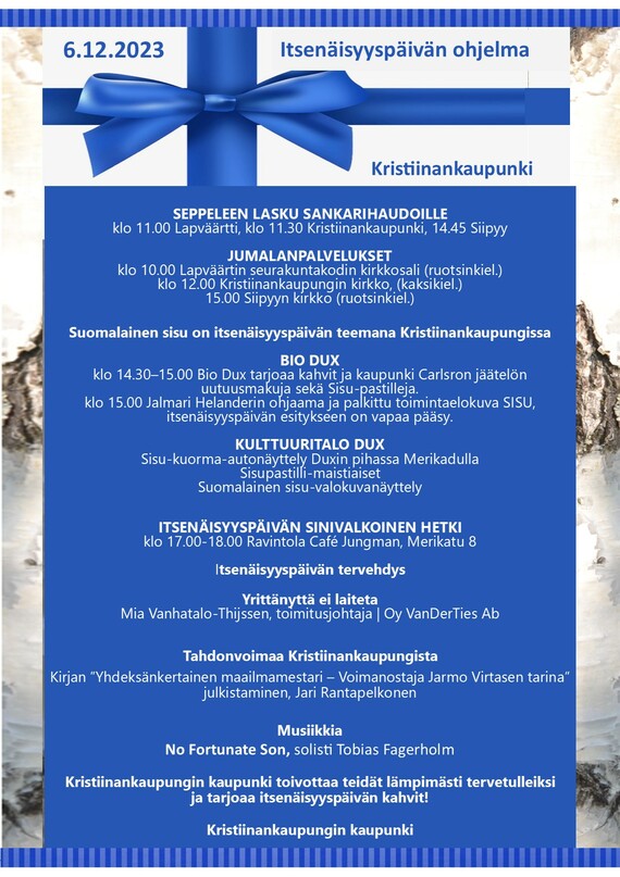 Ohjelma kuvamuodossa. Ohjelma tekstinä seuraavasti: