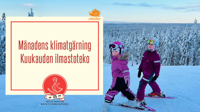Månadens klimatgärning