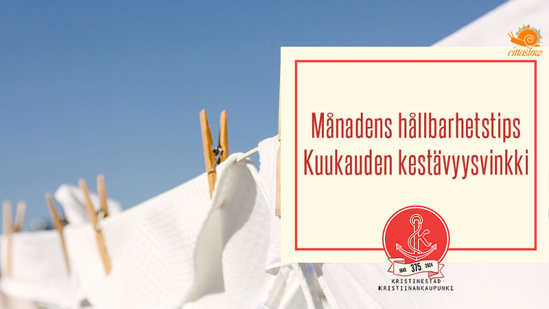 Kuukauden kestävyysvinkki