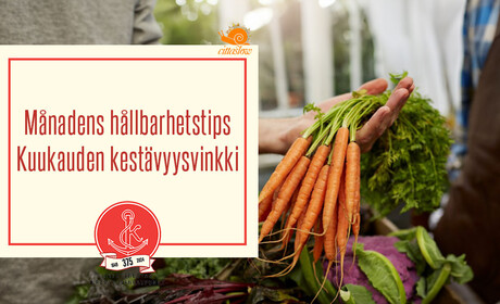 Månadens hållbarhetstips