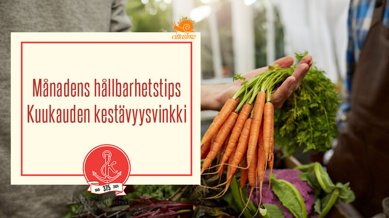 Kuukauden kestävyysvinkki