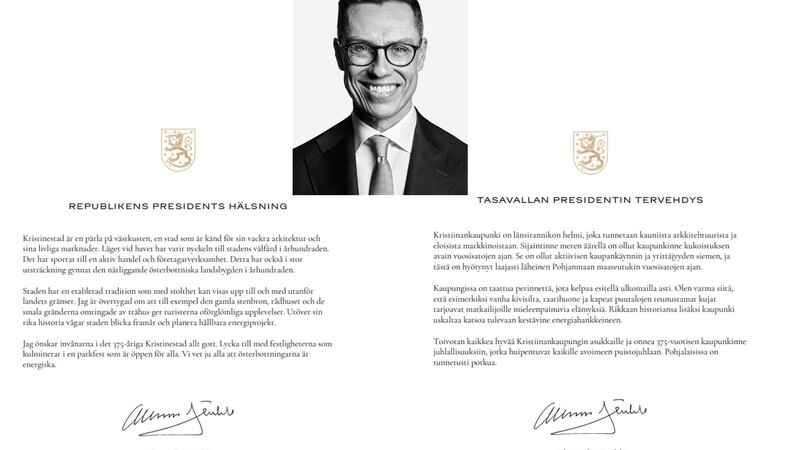Tasavallan presidentin tervehdys