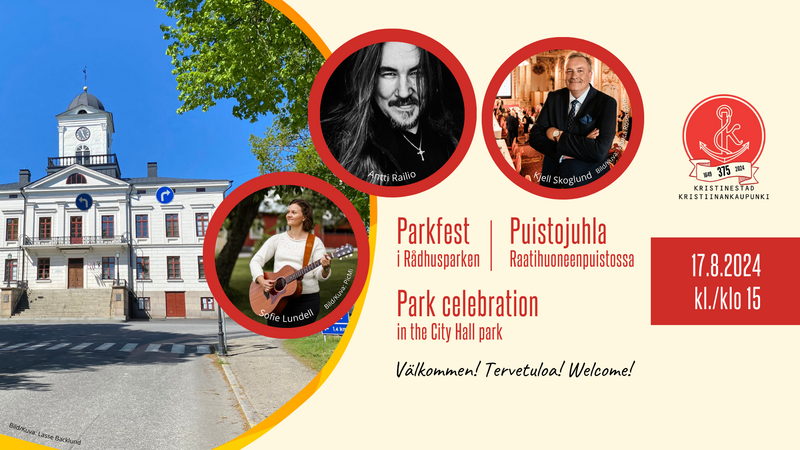 375-vuotisjuhlat Raatihuoneenpuistossa