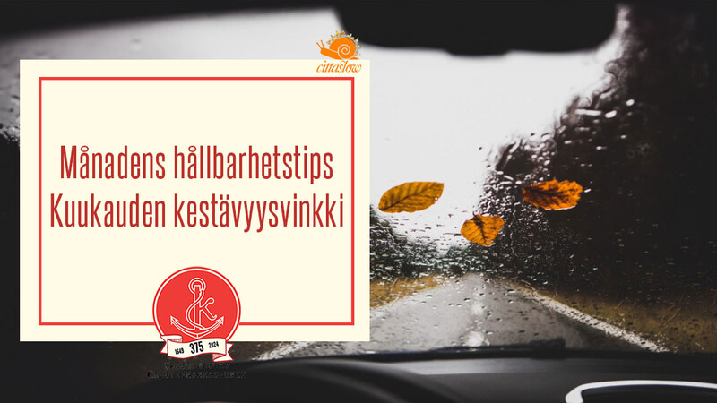 Månadens hållbarhetstips