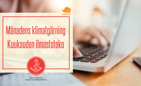 Månadens klimatgärning