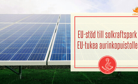 Nästan 6 miljoner euro i EU-stöd till solkraftspark i Lålby