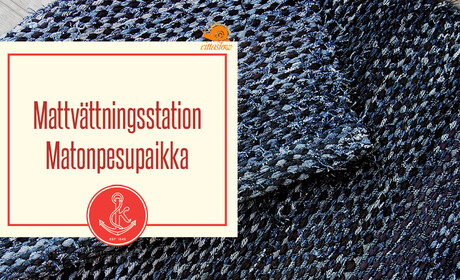 Leppäsalmen matonpesupaikka on nyt avattu